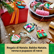 Carica l'immagine nel visualizzatore di Gallery, LEGO Selezione di Decorazioni di Natale - Gioco con 4 Addobbi da Appendere tra cui Babbo Natale, Pupazzo di Neve e Renna - Attività per la Famiglia - Regalo Natalizio per Bambine e Bambini 6+ - 40744