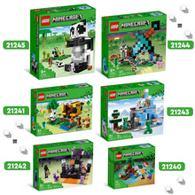 Carica l&#39;immagine nel visualizzatore di Gallery, LEGO Minecraft Avventura nella Palude, Modellino da Costruire con Personaggi di Alex e Zombie nel Bioma, Giochi per Bambini, Idee Regalo Compleanno 21240