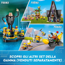 Carica l&#39;immagine nel visualizzatore di Gallery, LEGO Cattivissimo Me I Minions e l’Auto Banana, Set dal Film della Illumination, Macchina Giocattolo da Costruire, Giochi Creativi per Bambini e Bambine da 6 Anni con Minifigure, Idea Regalo 75580