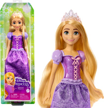 Carica l&#39;immagine nel visualizzatore di Gallery, Mattel Disney Princess - Rapunzel bambola vestita alla moda con capi e accessori scintillanti ispirati al film, giocattolo per bambini, 3+ Anni, HLW03