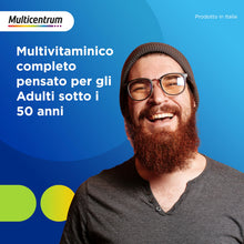 Carica l'immagine nel visualizzatore di Gallery, Multicentrum Uomo Integratore Multivitaminico Completo, 60 Compresse