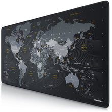 Carica l'immagine nel visualizzatore di Gallery, CSL-Computer TITANWOLF - Tappetino per mouse XXL Speed Gaming Titanwolf mappa del mondo 900 x 400 mm – XXL Mousepad – Sottomano grande dimensione – migliora la precisione e la velocità