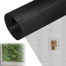 Carica l'immagine nel visualizzatore di Gallery, Tapvai Rete Zanzariera Ricambio 120 x 250cm Tagliabile Resistente(Nero)