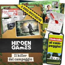Carica l'immagine nel visualizzatore di Gallery, Hidden Games Luogo del Reato – Il killer del campeggio – Gioco detective