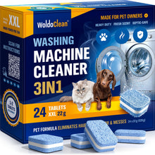 Carica l'immagine nel visualizzatore di Gallery, WoldoClean 3in1 Pulitore e Cura Lavatrice Peli - Pet Anticalcare Pastiglie