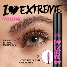 Carica l'immagine nel visualizzatore di Gallery, essence I LOVE EXTREME volume mascara volumizzante volume intenso (12 ml)
