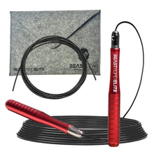 Carica l'immagine nel visualizzatore di Gallery, Beast Gear Corda per Saltare Professionale - Jump Rope Regolabile per Allenamento in Palestra con Manici in Alluminio - Per Boxe, Crossfit e Fitness