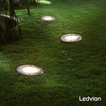 Carica l'immagine nel visualizzatore di Gallery, Ledvion Faretto LED da Incasso per Esterno IP67 3W 230V GU10 rotondo