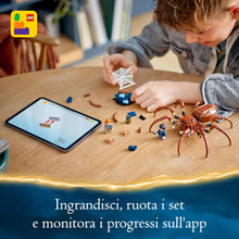 Carica l&#39;immagine nel visualizzatore di Gallery, LEGO Harry Potter Aragog nella Foresta Proibita, Grande Ragno Giocattolo da Costruire con Parti Snodabili, Giochi di Magia per Bambini e Bambine da 7 Anni in su con 2 Minifigure e Accessori 76434