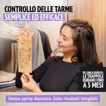 Carica l'immagine nel visualizzatore di Gallery, Super Ninja Antitarme per Armadi Vestiti, Trappole Tarme Vestiti, 4 Pezzi