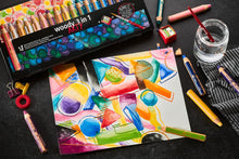 Carica l'immagine nel visualizzatore di Gallery, STABILO - Matita colorata Multi-Funzione - woody 3 in 1