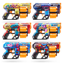 Carica l'immagine nel visualizzatore di Gallery, X-Shot Skins Dread Blaster – Poppy Playtime (Kissy) di Zuru con 12 freccette, doppia canna girevole, tecnologia Air Pocket, giocattolo in schiuma per bambini, ragazzi e adulti