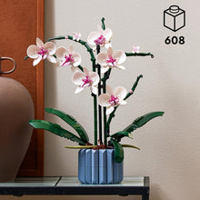 Carica l&#39;immagine nel visualizzatore di Gallery, LEGO Icons Orchidea, Set Collezione Botanica Piante Artificiali, Modellino da Costruire con Fiori Finti, Kit Modellismo per Adulti, Idee Regalo per Donna o Uomo, Moglie o Marito, Hobby Creativi 10311
