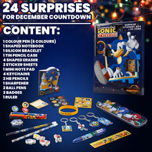 Carica l'immagine nel visualizzatore di Gallery, Sonic The Hedgehog Calendario Avvento del 2024 per Bambini - Regalo per Gamer