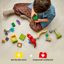 Carica l'immagine nel visualizzatore di Gallery, LEGO DUPLO Marvel Dinosauro Spidey-Rex vs. Goblin 10463
