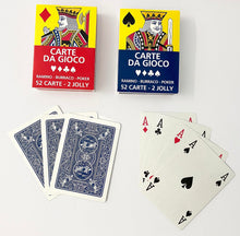 Carica l'immagine nel visualizzatore di Gallery, EURO PUBLISHING Carte da Gioco - Poker - Burraco - Ramino (2 mazzi: 52 carte per mazzo + 2 jolly)