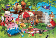 Carica l&#39;immagine nel visualizzatore di Gallery, Goliath Otto il Maialotto + Puzzle (Esclusiva Amazon), Giochi Da Tavolo dai 4 Anni, Giocattoli per Bambini, Fai Mangiare il Maiale Fino a Fargli Scoppiare la Pancia, Regalo Bambino 4 Anni