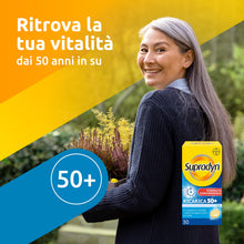 Carica l'immagine nel visualizzatore di Gallery, Supradyn Ricarica 50+, Multivitaminico, Stanchezza, 30 cpr Effervescenti