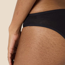 Carica l'immagine nel visualizzatore di Gallery, Amazon Essentials Slip Bikini in Cotone (Disponibile in Taglie Forti) Donna, Pacco da 10, Nero, 46