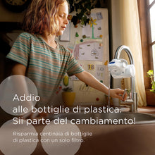 Carica l&#39;immagine nel visualizzatore di Gallery, BRITA Filtro acqua rubinetto ON TAP V-MF (600L) - Riduce cloro, PFAS, 99,99% di batteri, microparticelle e metalli - per acqua buona e sicura da bere