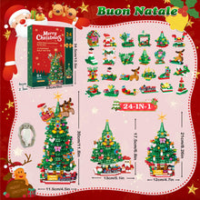 Carica l'immagine nel visualizzatore di Gallery, Calendario dell'Avvento 2026, LED Albero di Natale Costruzioni Giocattoli