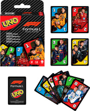 Carica l'immagine nel visualizzatore di Gallery, Mattel Games UNO F1 Gioco di Carte, 7+ anni, 2-10 giocatori