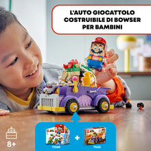 Carica l&#39;immagine nel visualizzatore di Gallery, LEGO Super Mario Pack di Espansione Il Bolide di Bowser, Giochi per Bambini da 8 Anni con Personaggio e Macchina Giocattolo da Collezione, Regalo per Gamer da Abbinare a Uno Starter Pack 71431