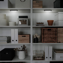 Carica l'immagine nel visualizzatore di Gallery, BRILONER - Luce LED a pressione, luce sottopensile, luce per armadi, autoadesiva, nero