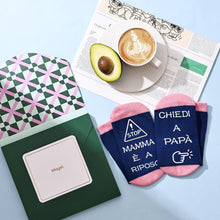 Carica l'immagine nel visualizzatore di Gallery, Moyel Regalo Mamma Natale Calzini Divertenti Donne 39-42 Regali per Mamma Compleanno Dai Figli e Figlia Idee Regalo Donna Compleanno Amica Regalo per Donna Festa Della Mamma Idee Regali