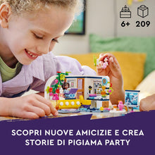 Carica l&#39;immagine nel visualizzatore di Gallery, LEGO 41740 Friends La Cameretta di Aliya, Camera da Letto per Pigiama Party, Giochi per Bambine e Bambini con Paisley e Cane Giocattolo, Piccola Idea Regalo, Personaggi 2023