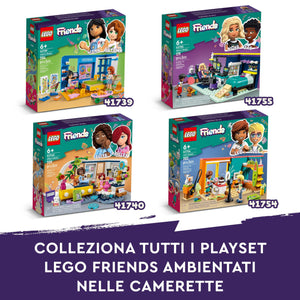 LEGO 41740 Friends La Cameretta di Aliya, Camera da Letto per Pigiama Party, Giochi per Bambine e Bambini con Paisley e Cane Giocattolo, Piccola Idea Regalo, Personaggi 2023