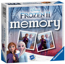 Carica l'immagine nel visualizzatore di Gallery, Ravensburger Italy - Disney Frozen 2 Memory in Formato Pocket, 15x15 cm, Gioco 24 Coppie in Cartone, 48 Carte, per Bambini a Partire da 3 Anni, da 2 a 6 Giocatori, 20437 3