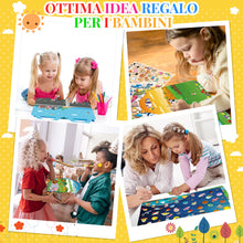 Carica l'immagine nel visualizzatore di Gallery, Kalysky 6 Libro Adesivi Attacca e Stacca Bambini, Album Adesivi Bambini 2-8