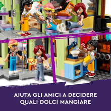Carica l&#39;immagine nel visualizzatore di Gallery, LEGO Friends Caffè di Heartlake City, Giochi Didattici per Bambine e Bambini da 6 Anni, Negozio Giocattolo da Costruire con 3 Mini Bamboline, Cane, Caffetteria e Pasticceria, Idee Regalo 42618