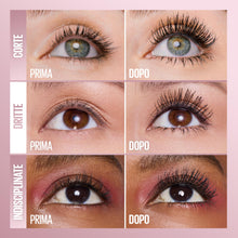 Carica l'immagine nel visualizzatore di Gallery, Maybelline New York Mascara Sky Tubes, Mascara Tubing Allungante Effetto Extension, Adatto a Occhi Sensibili, Con Burro 