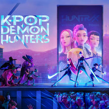 Carica l'immagine nel visualizzatore di Gallery, KPOP DEMON HUNTERS Album con 2 Bustine + Poster in Omaggio, Starter Pack, Offical Stickers Netflix
