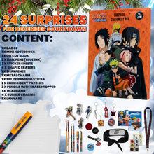 Carica l'immagine nel visualizzatore di Gallery, Naruto Calendario Avvento 2024 Bambino - Anime Calendari Avvento Cancelleria Set(Arancia)