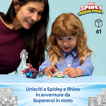 Carica l'immagine nel visualizzatore di Gallery, LEGO Spidey: Spidey sulla Moto Contro Rhino 11206