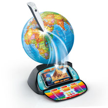 Carica l'immagine nel visualizzatore di Gallery, Clementoni Sapientino Più - Esploramondo Real Time, Mappamondo Bambini 7+ Anni, Globo Educativo, Penna Bluetooth e App per Foto e Video in Diretta, 28 Attività, Made in Italy, Lingua Italiana, 16446