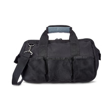 Carica l'immagine nel visualizzatore di Gallery, Amazon Basics Borsa portautensili, 32 cm, Grigio