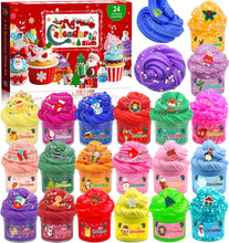 Carica l'immagine nel visualizzatore di Gallery, Calendario Avvento Slime,Calendario dell'Avvento 2026 per conto alla rovescia di Natale,Crystal Slime Calendario 24 Gior