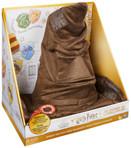 Wizarding World | Cappello Parlante Interattivo di Harry Potter | Voce originale dei film di Harry Potter | 15 frasi in italiano/tedesco | Accessori Harry Potter dai 5 anni in su