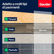 Carica l'immagine nel visualizzatore di Gallery, GAUDER Nastro biadesivo per tappeti - Colla per tappeti (10 m x 48 mm)