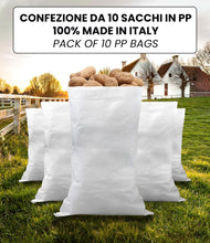 Carica l'immagine nel visualizzatore di Gallery, IPEA 10x Sacchi da Giardino e Detriti in Polipropilene - 105 x 55 cm ­­­­– 10 PEZZI - Sacco Multiuso per Imballaggio, Gi