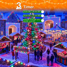 Carica l'immagine nel visualizzatore di Gallery, HeiPard Luci di Natale Esterno 80M 800 LED Multicolore IP44 Telecomando