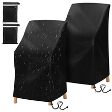 Carica l'immagine nel visualizzatore di Gallery, 2 pcs Copri poltrona realizzate in resistente tessuto Oxford, impermeabili e resistenti ai raggi UV, adatte a balconi e 