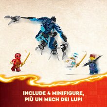 Carica l&#39;immagine nel visualizzatore di Gallery, LEGO NINJAGO Mech Elemento Fuoco di Kai, Giochi d&#39;Azione per Bambini e Bambine da 7 Anni, 2 Action Figure Snodabili da Costruire, Giocattolo Ninja Personalizzabile con 4 Minifigure tra cui Zane 71808