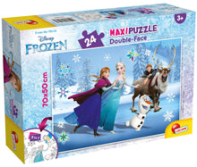 Carica l'immagine nel visualizzatore di Gallery, Liscianigiochi Disney Puzzle Supermaxi 24, Frozen, 74075