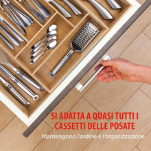 Carica l'immagine nel visualizzatore di Gallery, alpina Portaposate Estensibile 34-56,5 x 46 x 6 cm