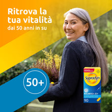 Carica l'immagine nel visualizzatore di Gallery, Supradyn Ricarica 50+, Multivitaminico, Integratore Stanchezza, 90 cpr
